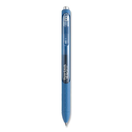 Paper Mate InkJoy Stick Gel Pen, Fine 0.5mm, Blue Ink/Barrel, PK12 2022982